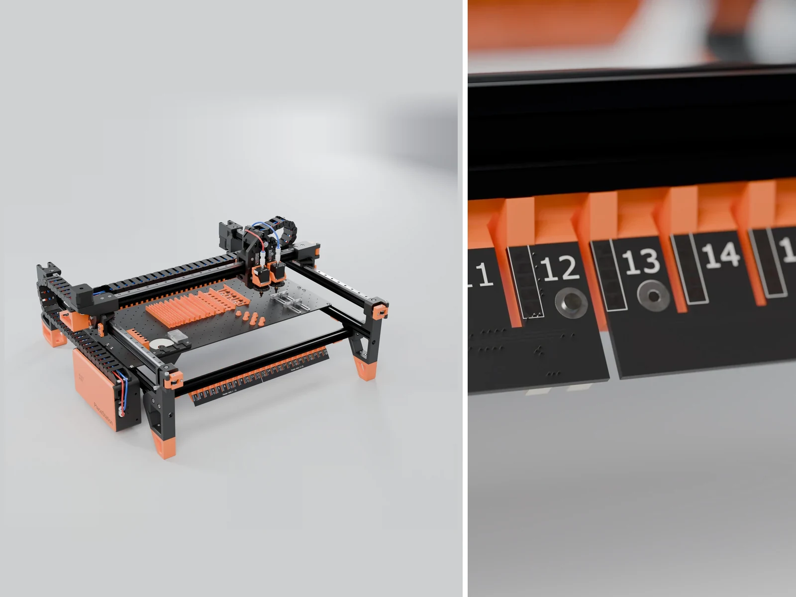 PlaceStation Basic bundle: pick and place machine with a powered feeder